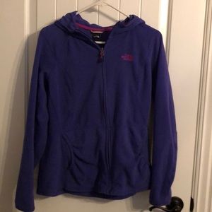 Northface purple jacket